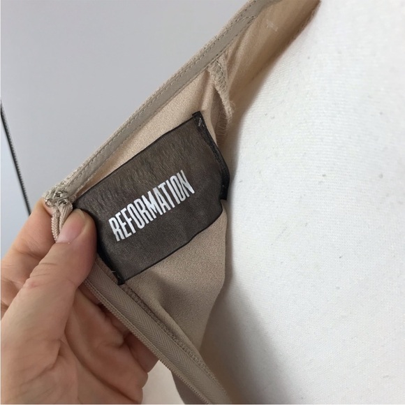 NEW Reformation Myrtle open back maxi dress - Picture 9 of 10